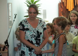 proslov mamink slečny kateřiny, 25. 9., vernisáž