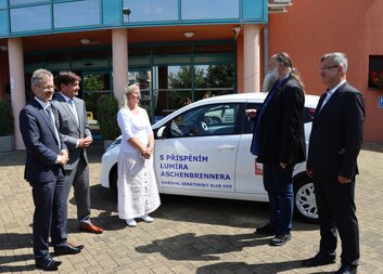 Poděkování za sponzorský dar