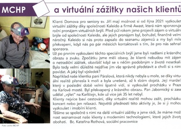 Virtuální zážitky našich klientů