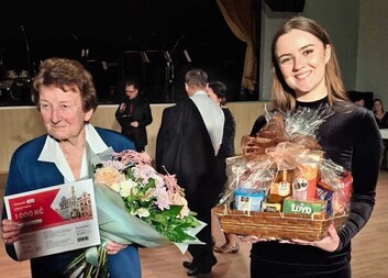 Marta Ovsjannikova převzala ocenění Osobnost Slovan