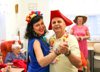 Masopust v Domově sv. Aloise: hudba, tanec a dobrá nálada