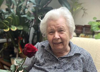 Anna Srbová oslavila 85. narozeniny